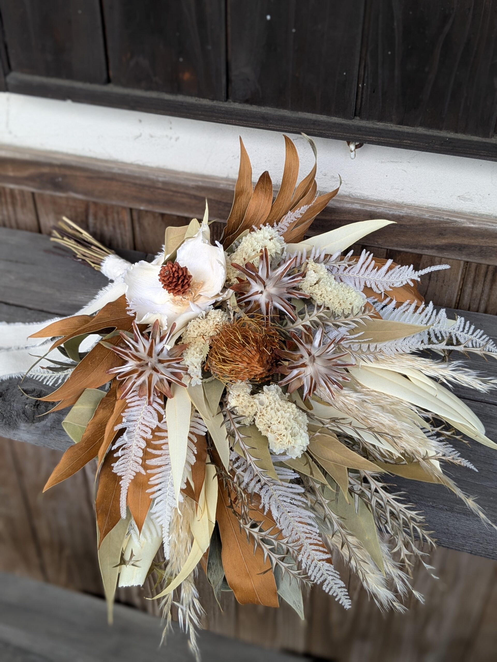 ドライブーケ|パームフラワー×ドライアンドラ - 画像 (5)