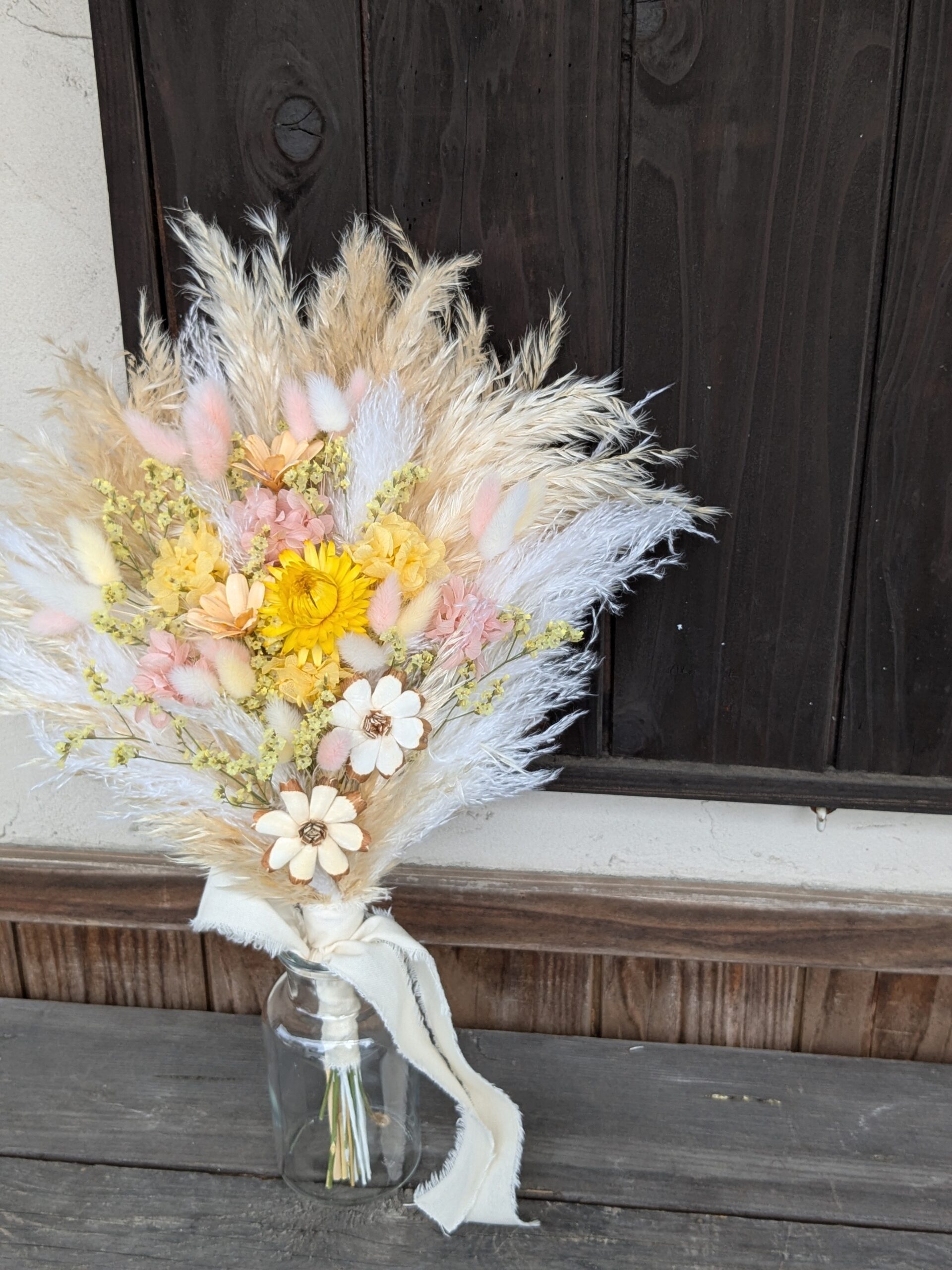 パンパスブーケ|イエロー×ピンク - 画像 (6)