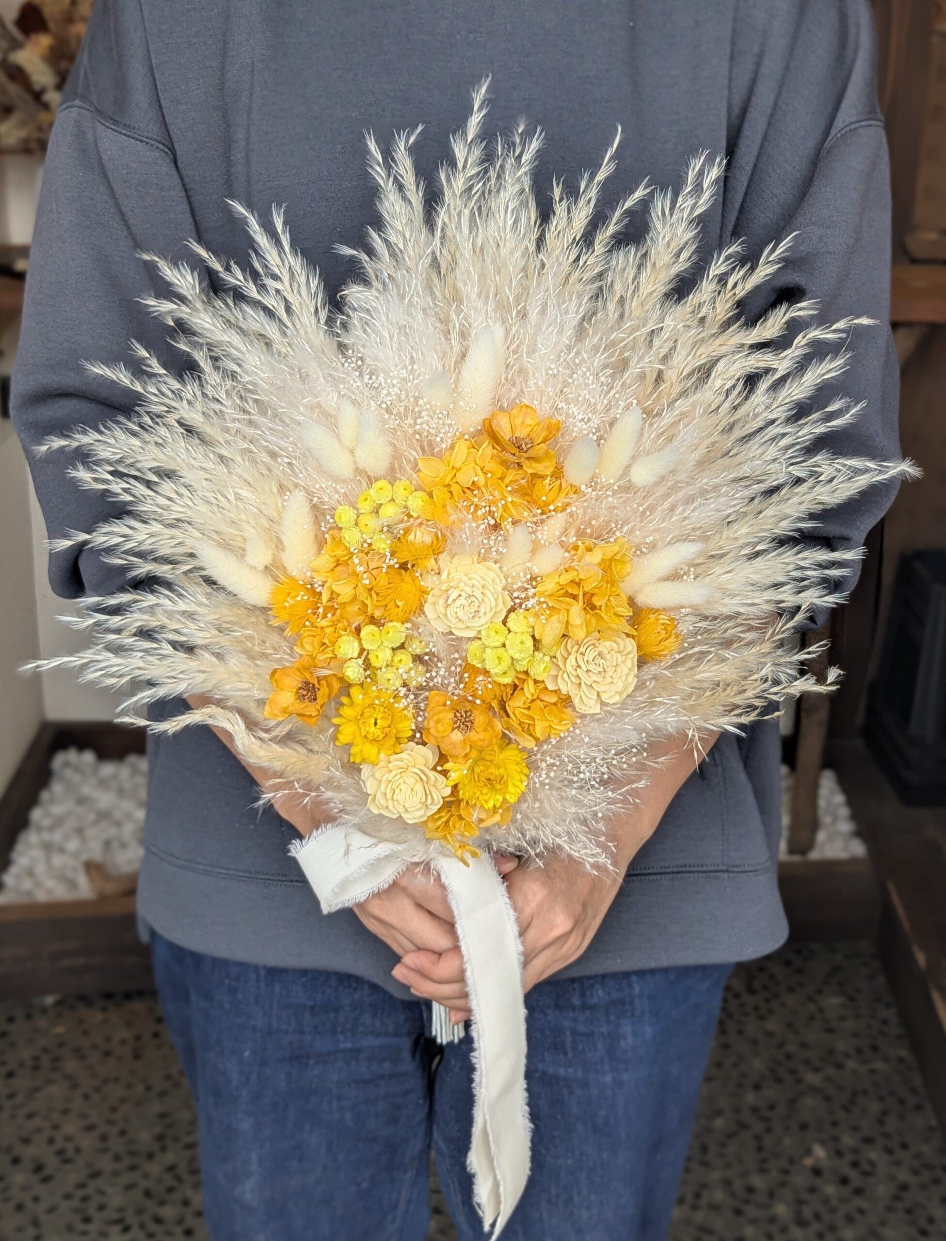 パンパスブーケ|イエロー×イエロー - 画像 (3)