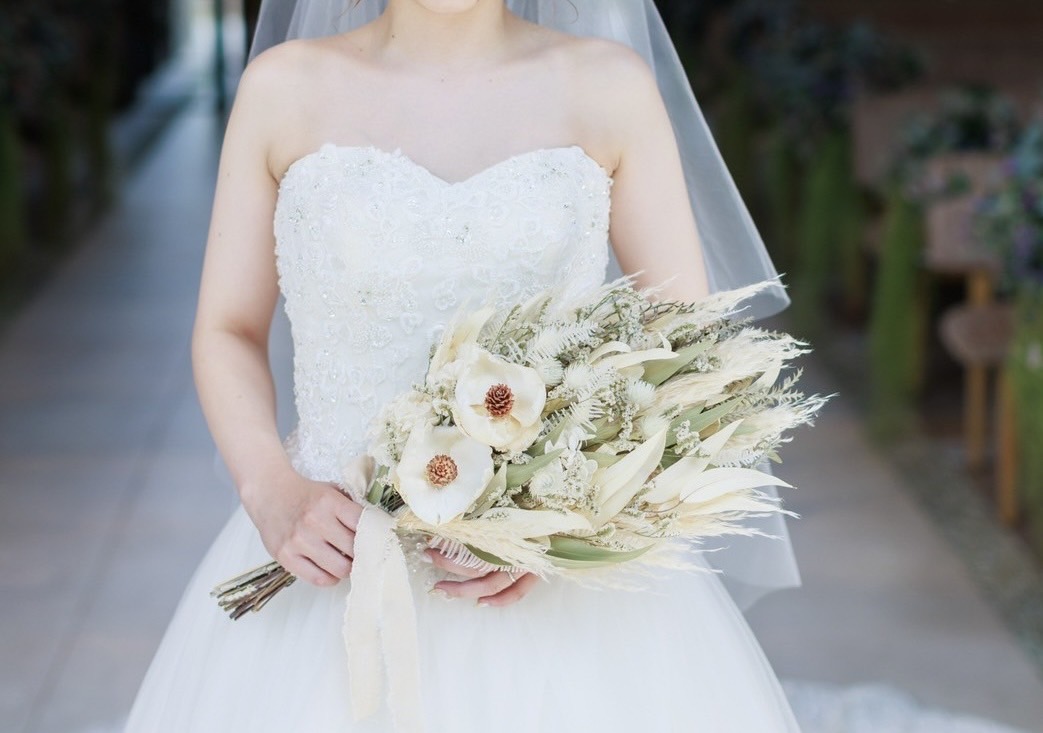 ドライフラワーのウェディングブーケが選ばれる３つのメリット